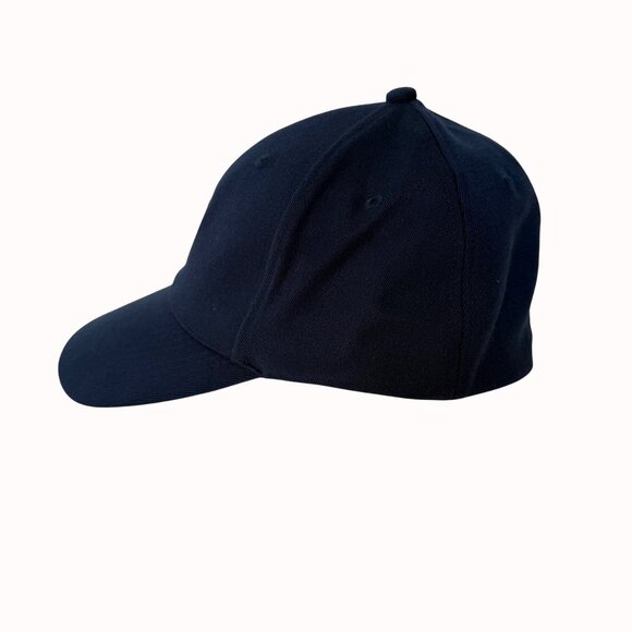 Nike EZW Emblem Baseball Cap Navy Hat Silver Spellout Unisex Adult New Gift - Picture 4 of 14